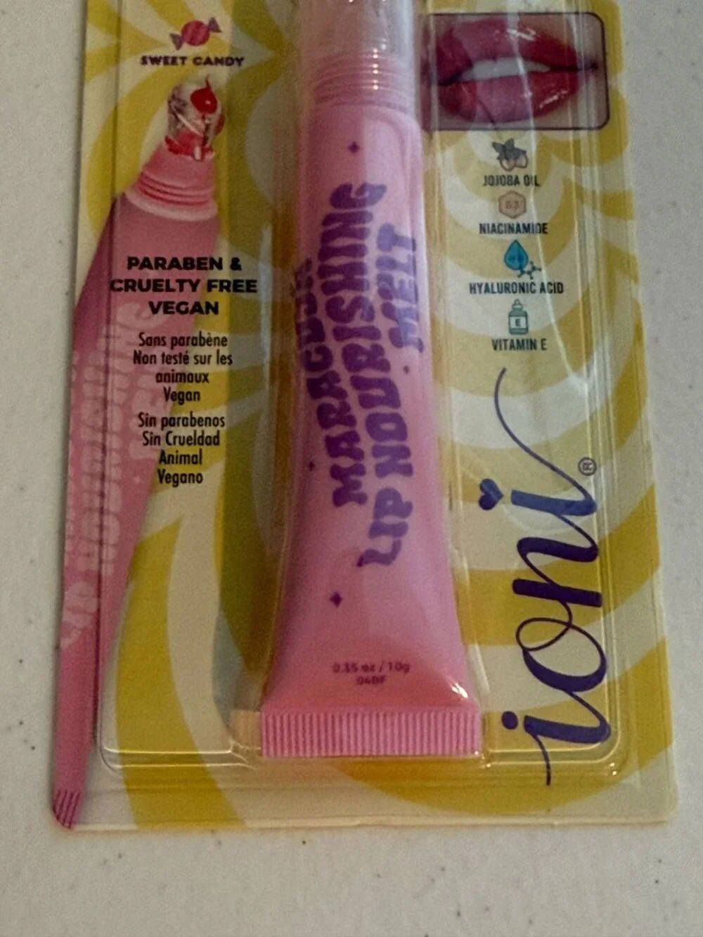 Ioni Healthy Aura Maracuja Lip Nourishing Melt Sweet Candy New